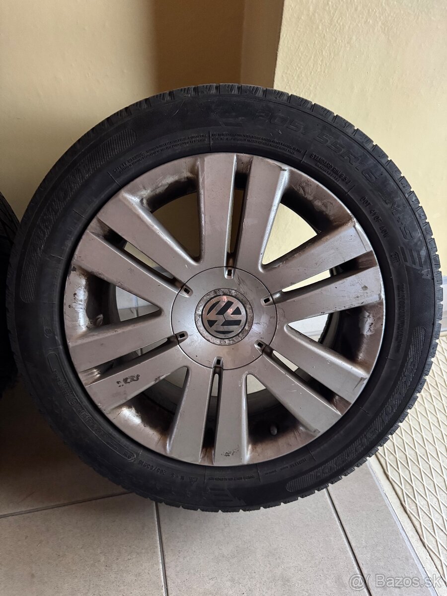 Kolesa vw passat 205/55/r16 zimné - 2