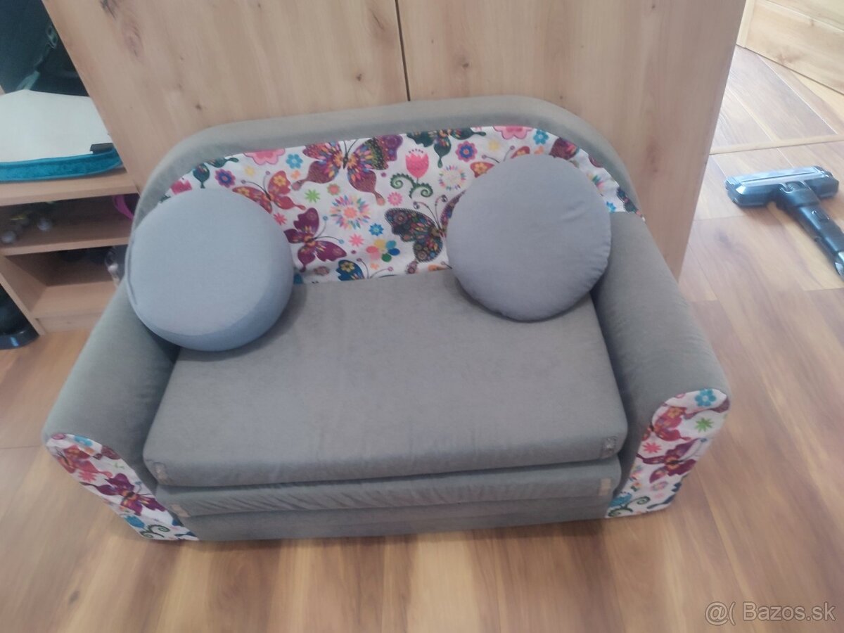 Rozkladací gaučík - sedačka - 2