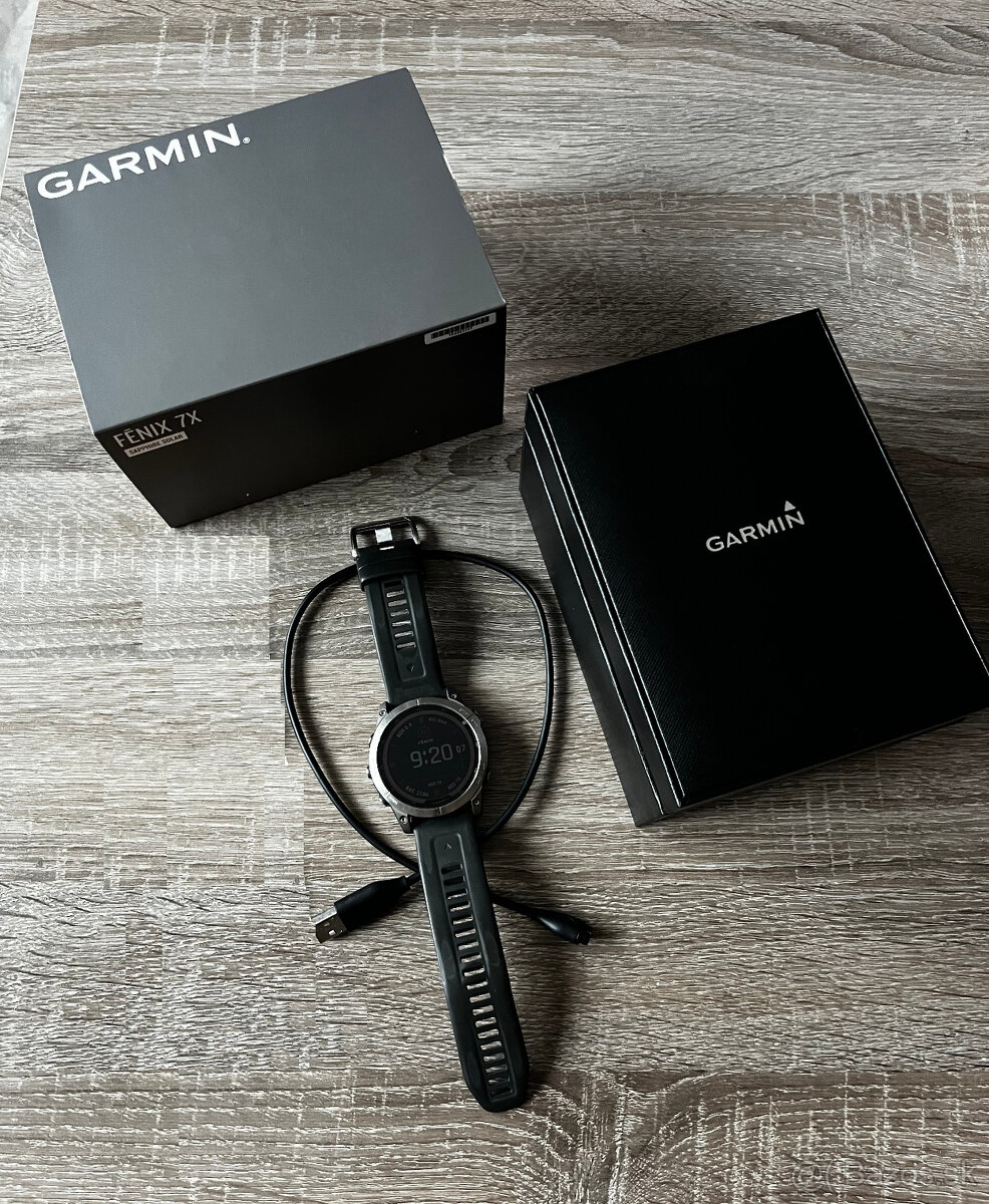 Garmin fenix 7X Sapphire Solar, Titanium - 2