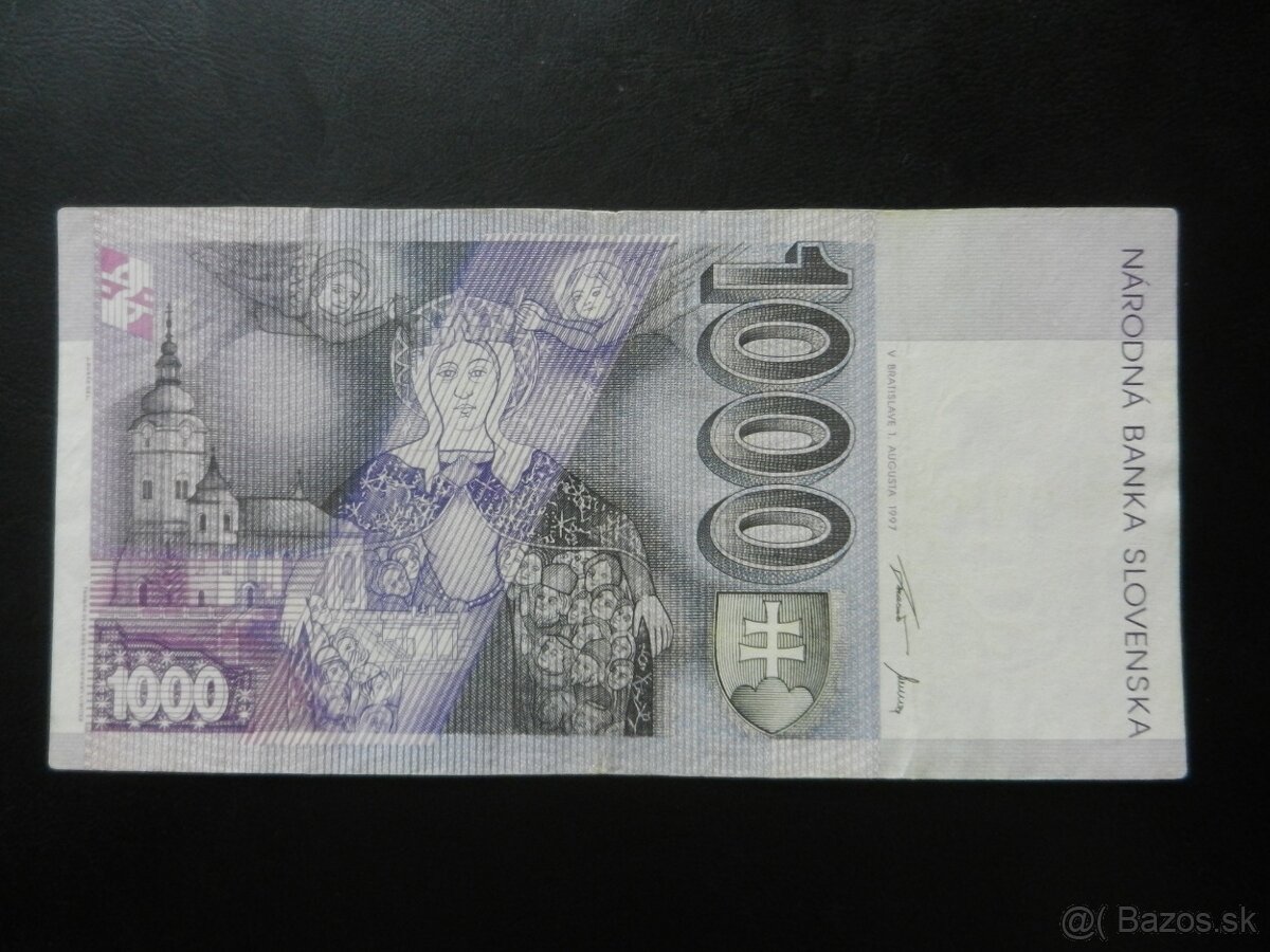 Slovenské bankovky pred eurom - 2