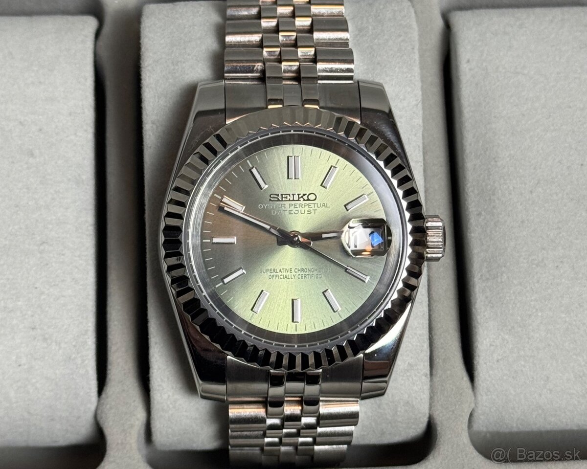 Seiko Custom Mod Watch Hodinky Datejust - 2