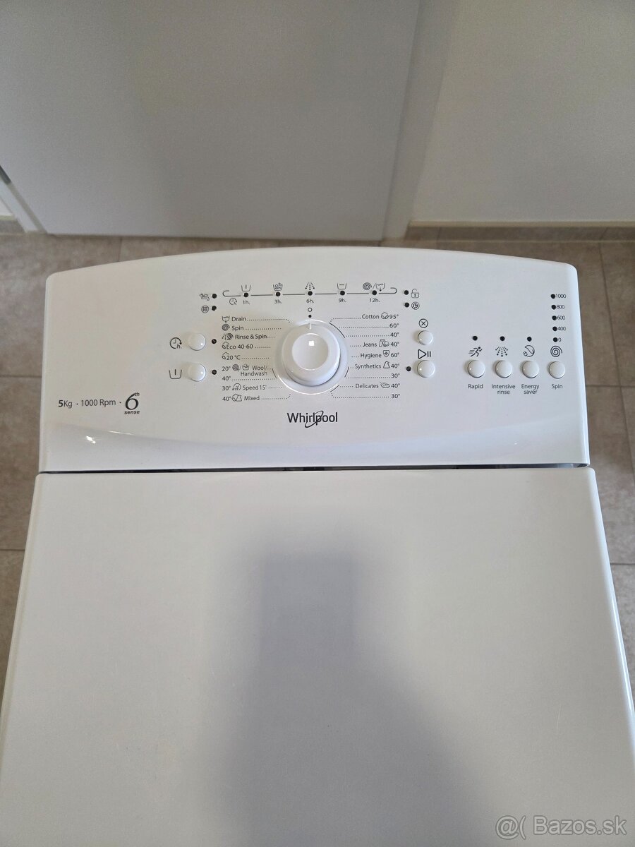 Nová práčka whirpool - 2