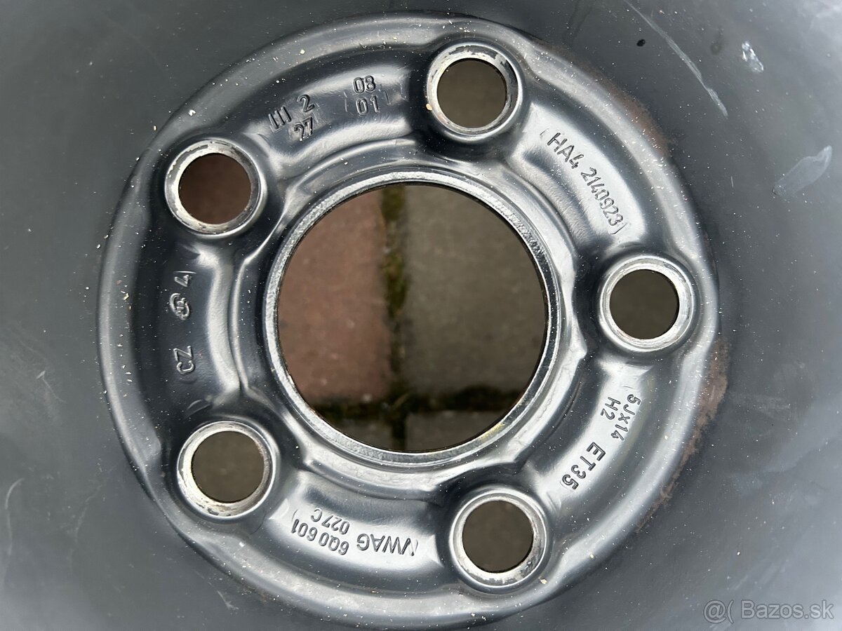 165/70 R14 Barum bravuris 5 letné pneu . - 2