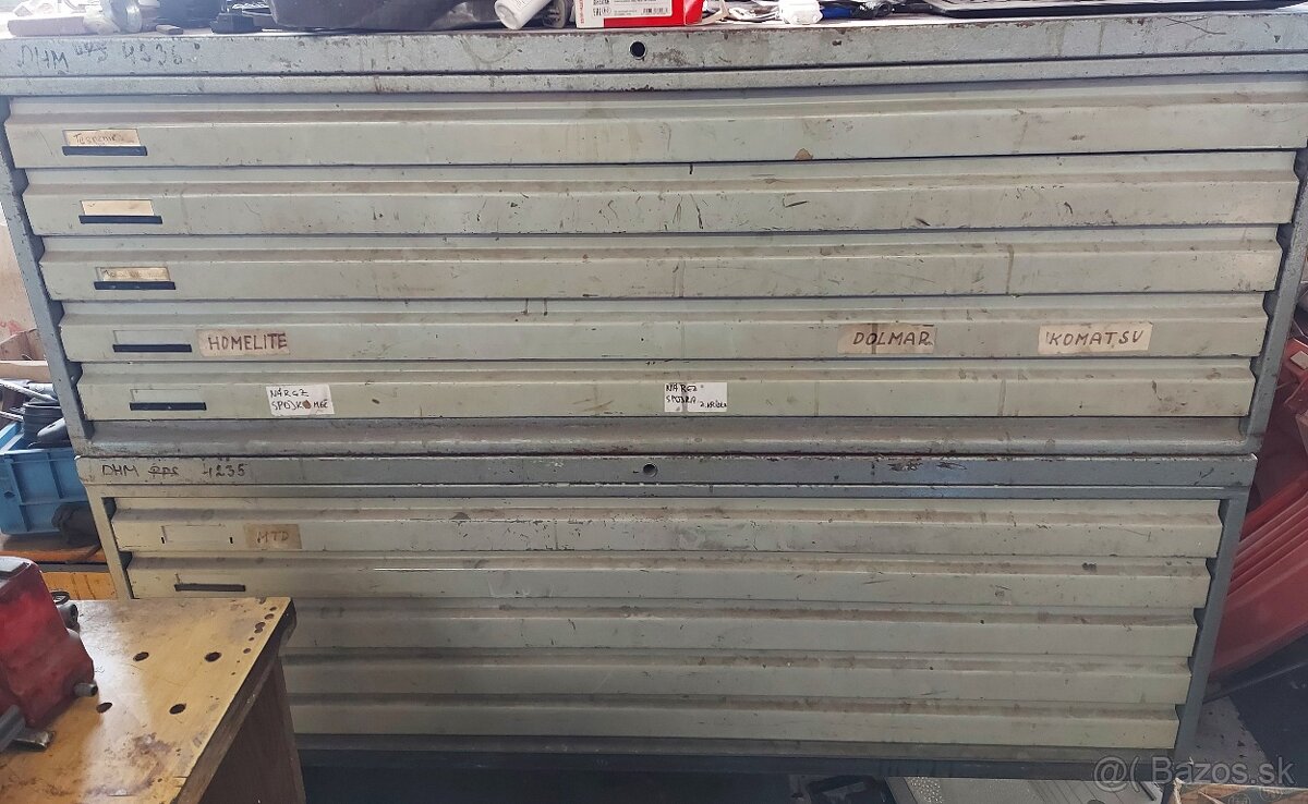 Predám plechové šuflíky - 2