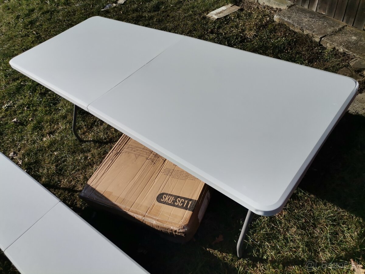 Rozkladací stôl a lavice - 2