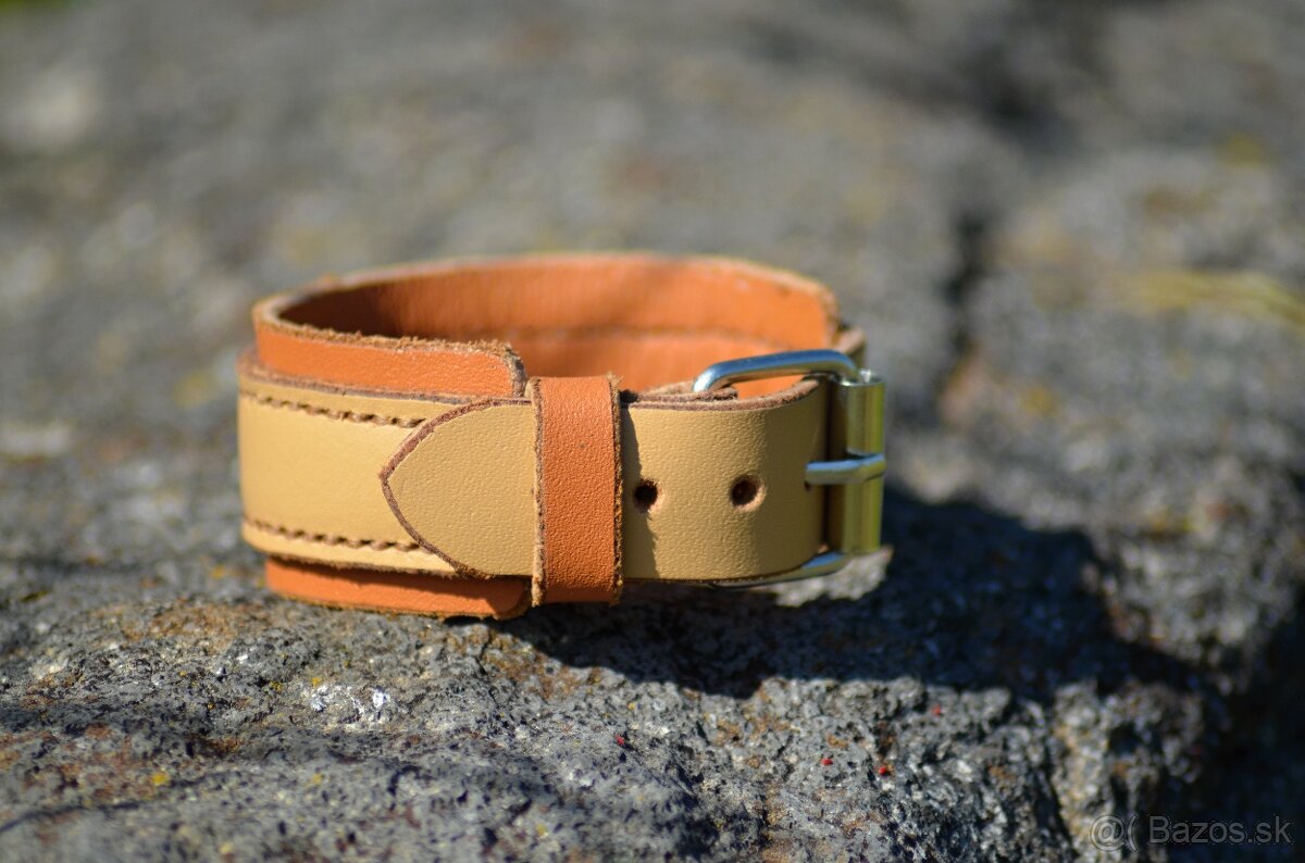 Kožený náramok 19-24cm - 2