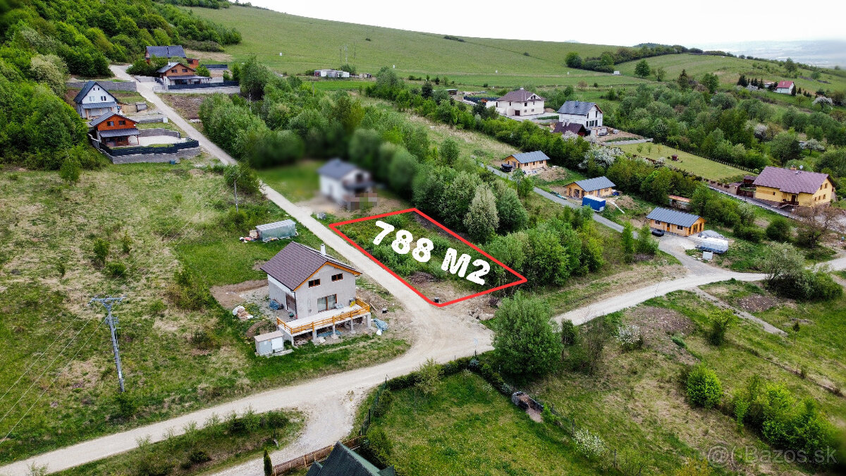 NA PREDAJ rekreačný pozemok na stavbu chaty v obci Drienica - Pohľad 2