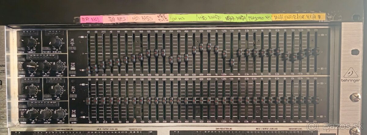 Predám Parametric. Equalizer Behringer - 2