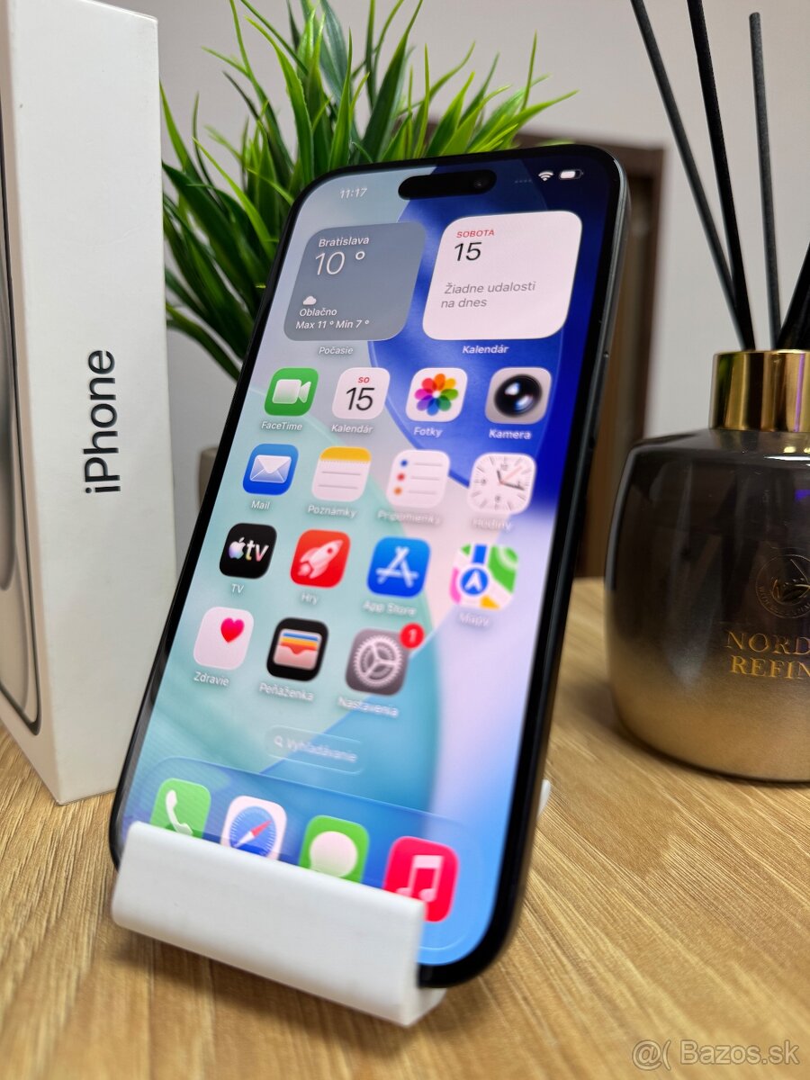 📱 iPhone 15 – 128 GB | 100% zdravie batérie | TOP stav - 2