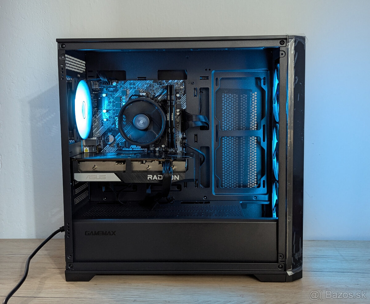 Ryzen 5 5500 , RX 6600XT 8GB, 500GB nvme, 600W - 2