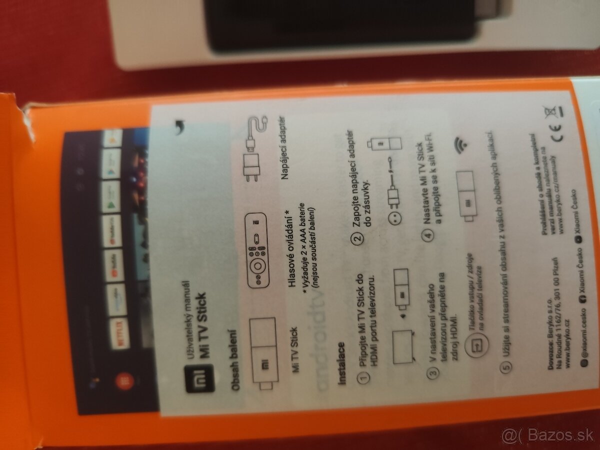 Xiaomi MI tv Stick EU cierny - 2