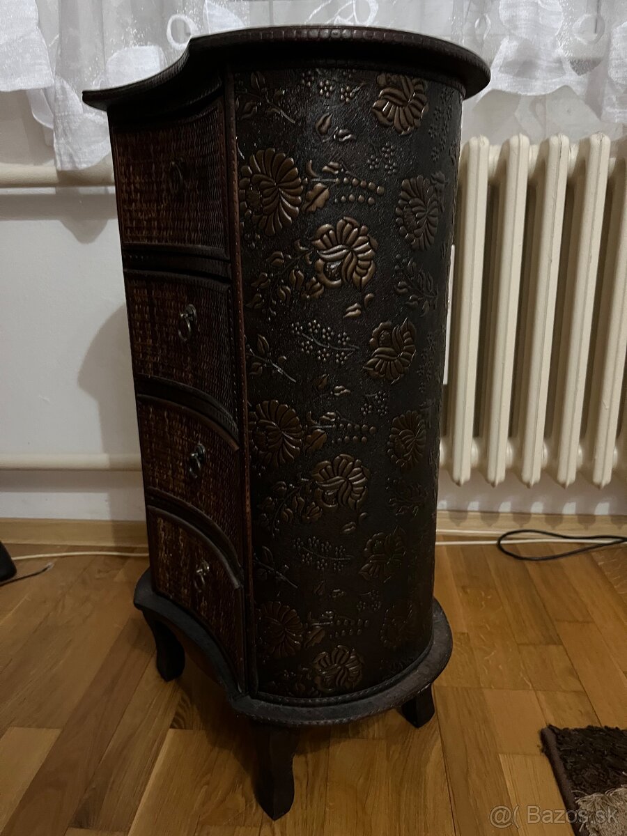 Ratanova skrinka wenge - 2