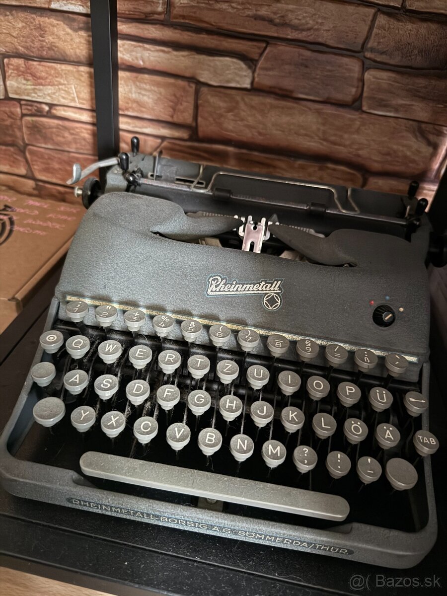 Písací stroj Rheinmetall - 2