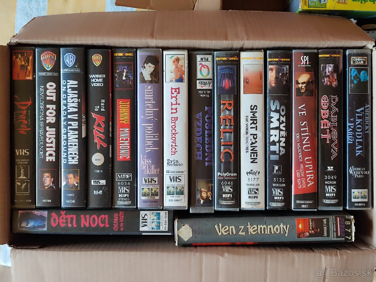 VHS kazety - 2