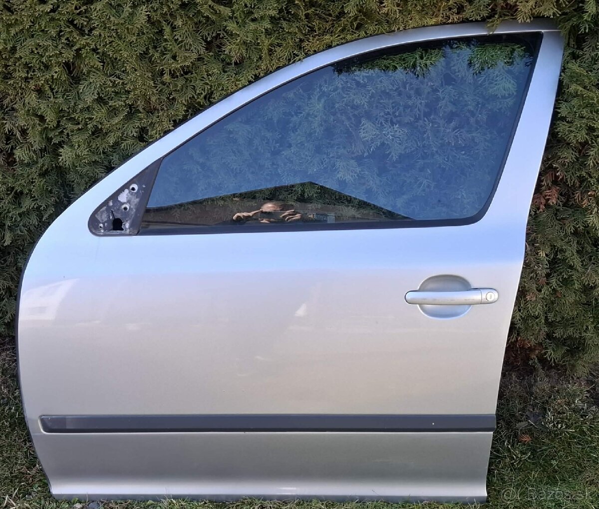 Predné dvere Škoda Octavia 2 strieborné 9102 - 2