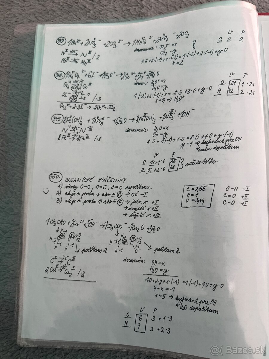 Študijné materiály z chemie - príprava na LF - 2