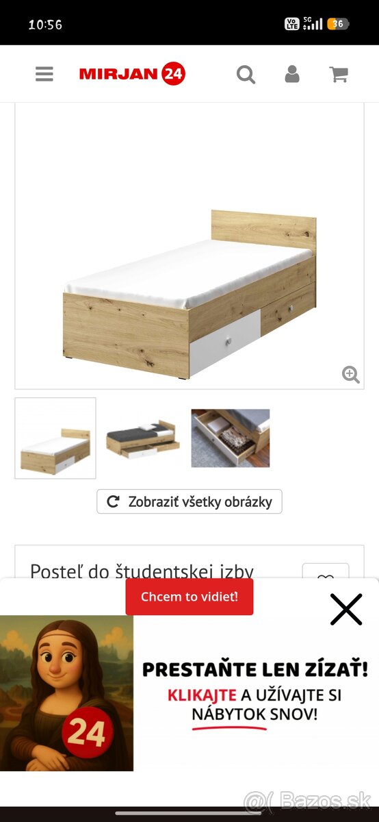 Predám posteľ - 2