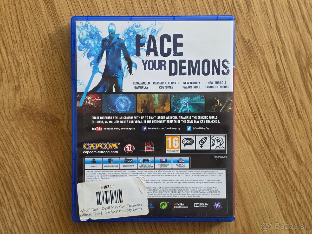 Hra PS4 - DmC Devil May Cry Definitive Edition - 2