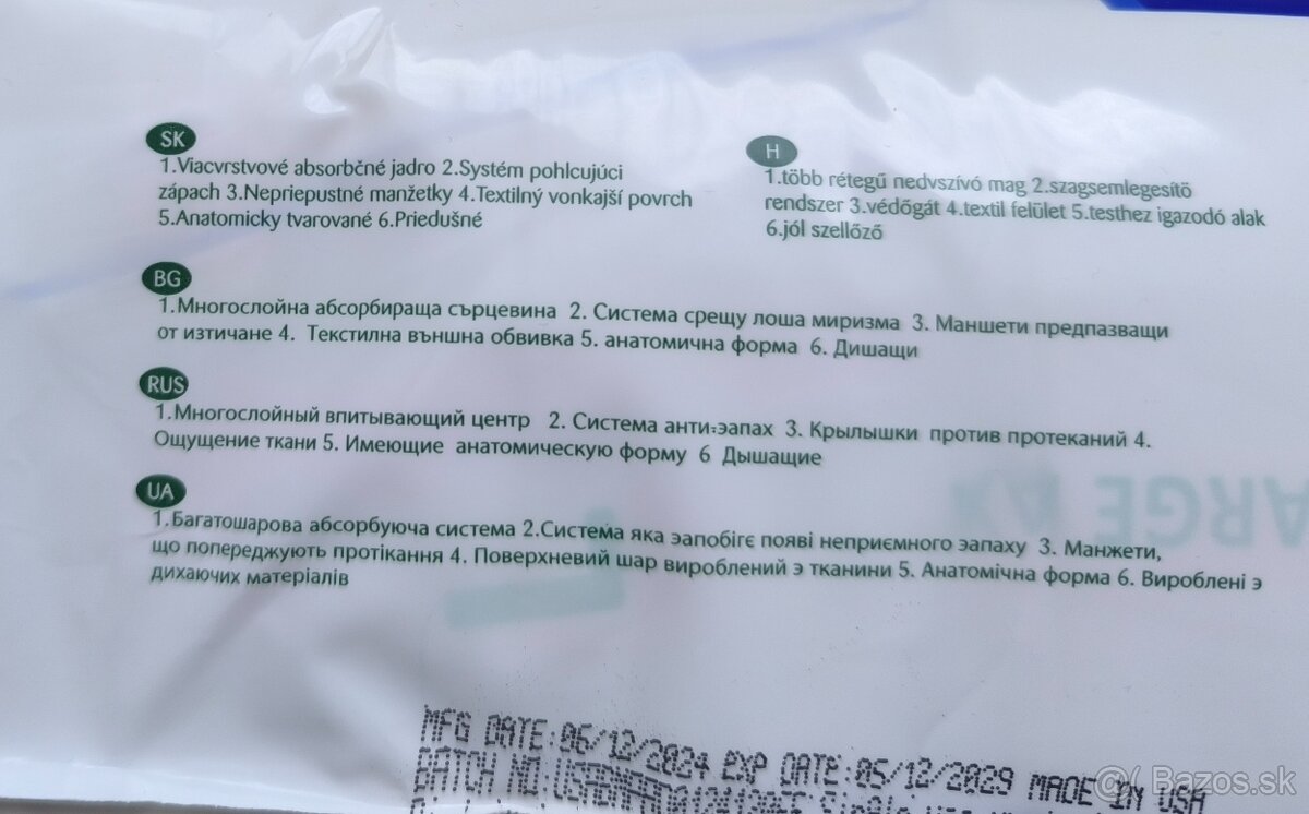 Plienky pre dospelých L - 2