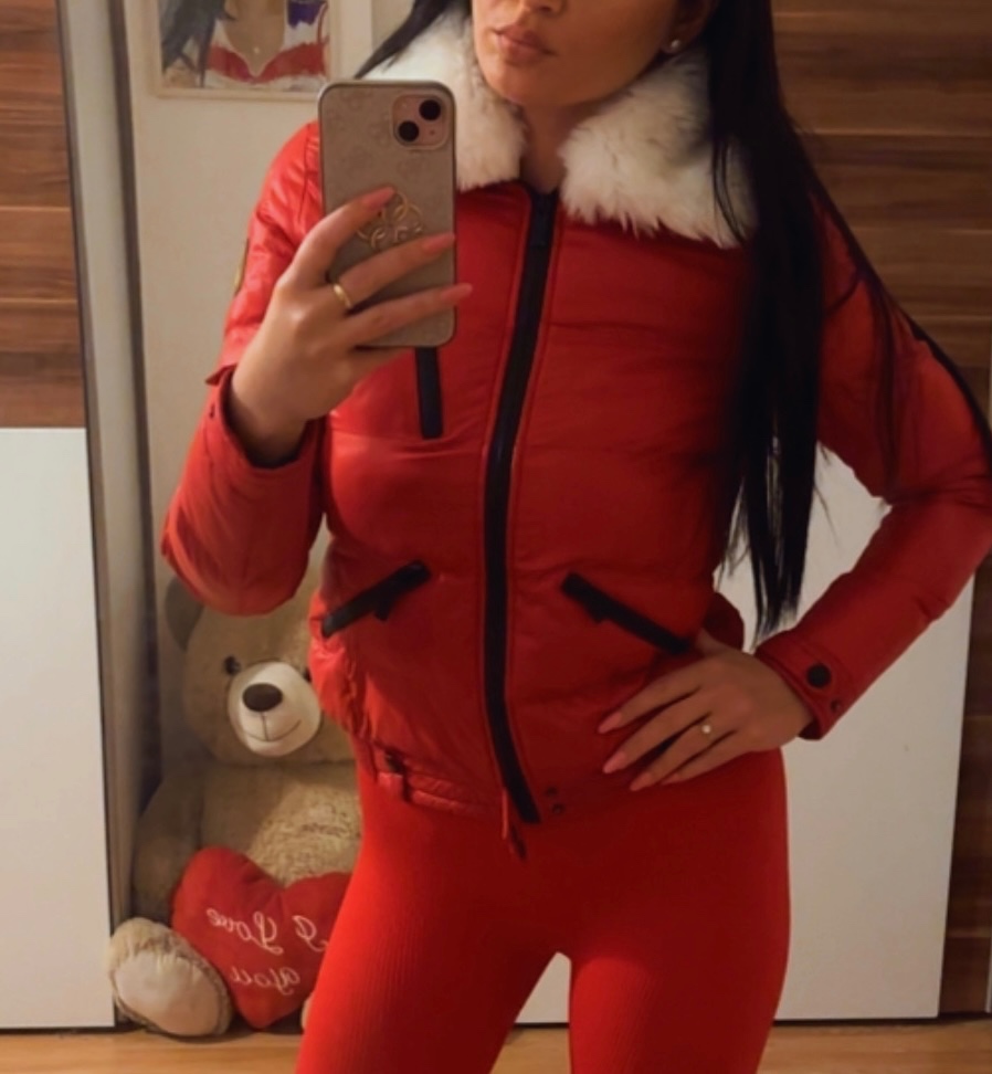 Krasna damska bunda Cipo and baxx - 2