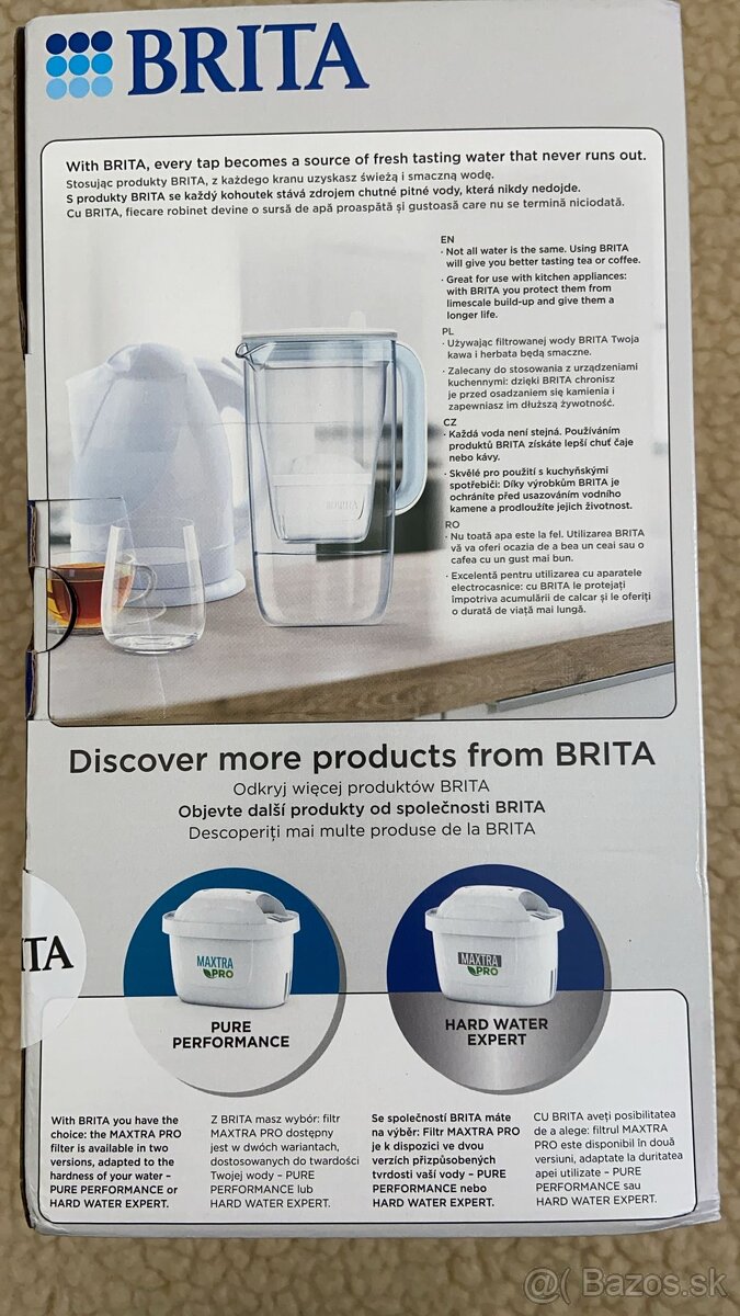 BRITA Brita One 2,5 l biela SKLENENÁ - 2