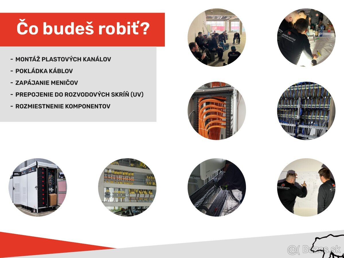 Elektrikári Nemecko 20-28€/hod - práca aj po novom roku - 2