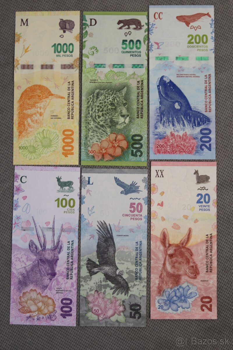 Unc bankovky (zostava č.11) - 2