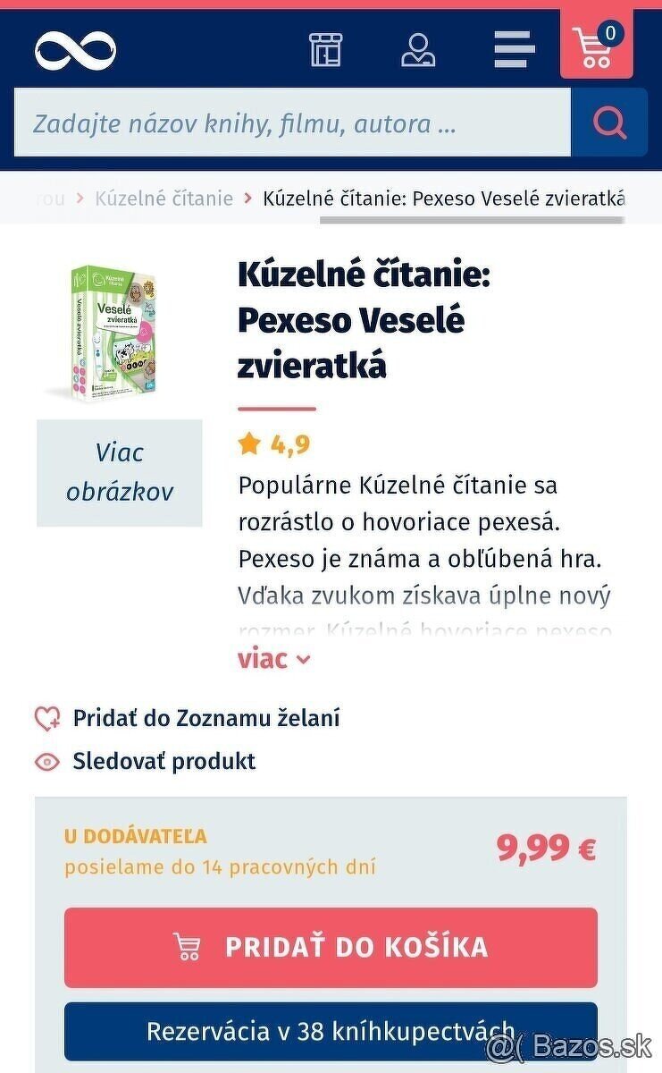 Interaktívna kniha Svet zvierat ALBI knihu peru - 2