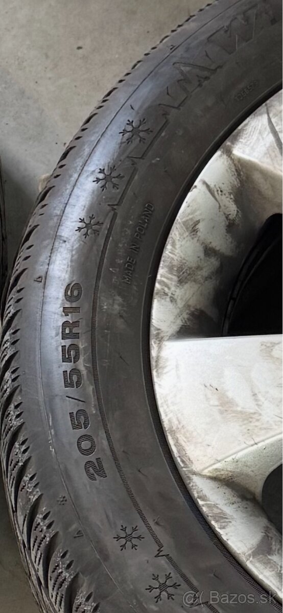 Predám originálne alu disky ŠKODA r16 - 2