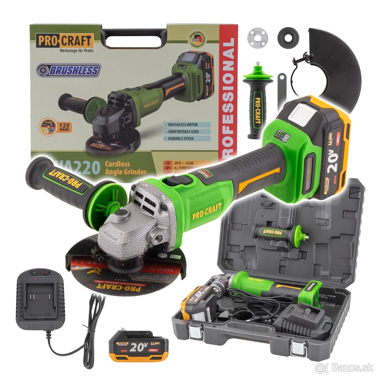 Predám akumulátorová uhlová brúska - 2