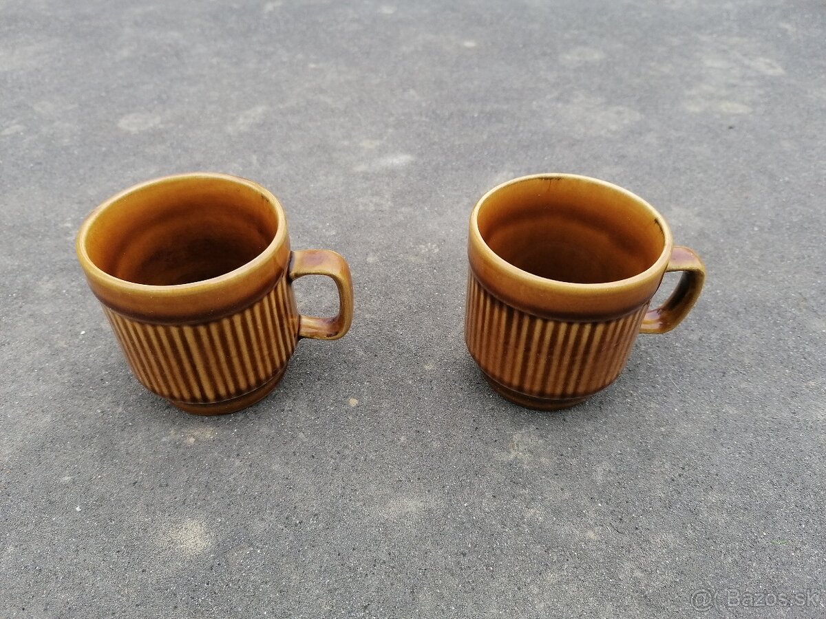 Predám keramické hrnčeky Kera Vitral - 2