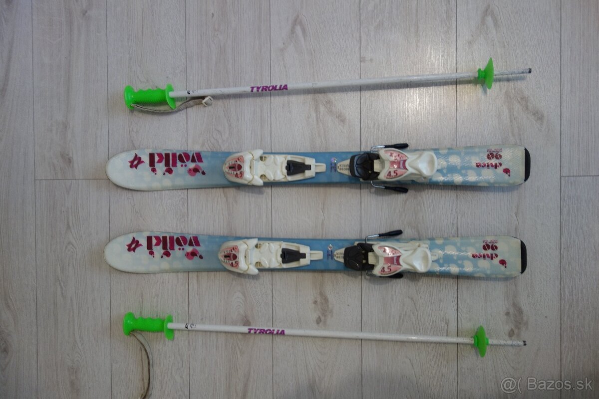 Detské lyže 90 cm - komplet - 2