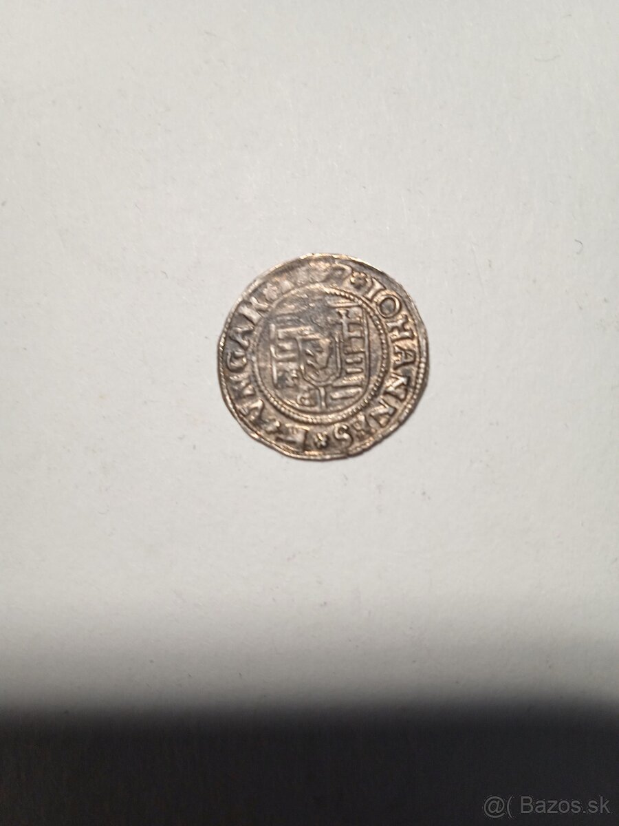 Denár - 1527 KT Ján Zápoľský - 2