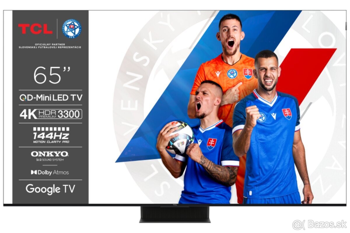 TCL 65C855 4 roky záruka - 2