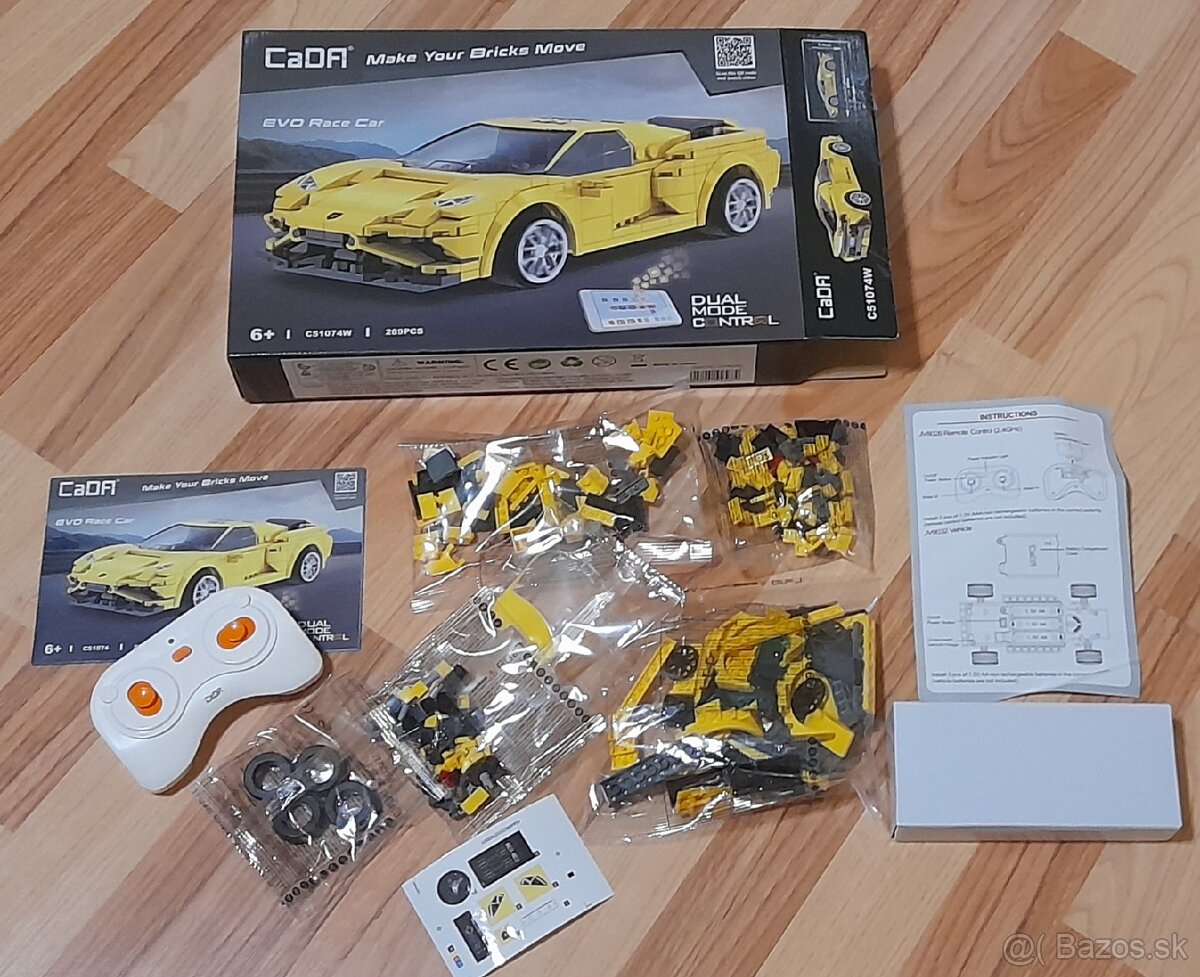Stavebnica RC súprava EVO Race Car - 2
