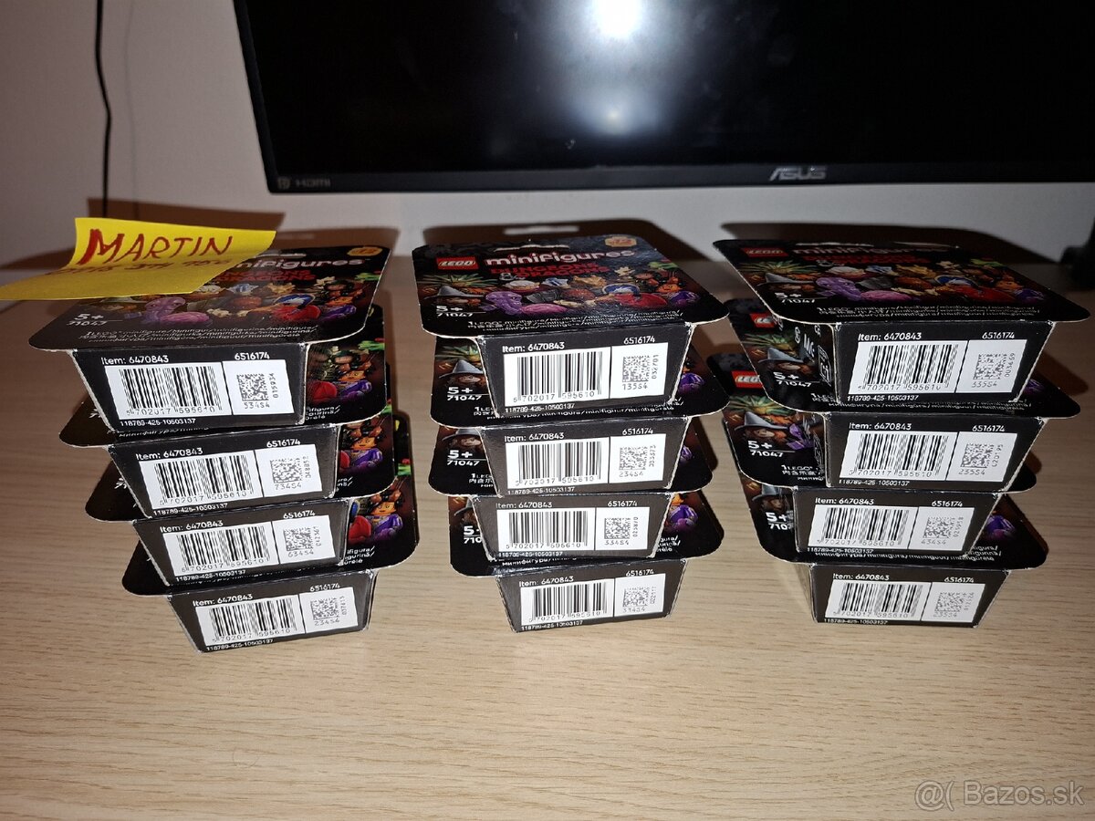 NOVÉ LEGO MINIFIGURKY 71047 - 2