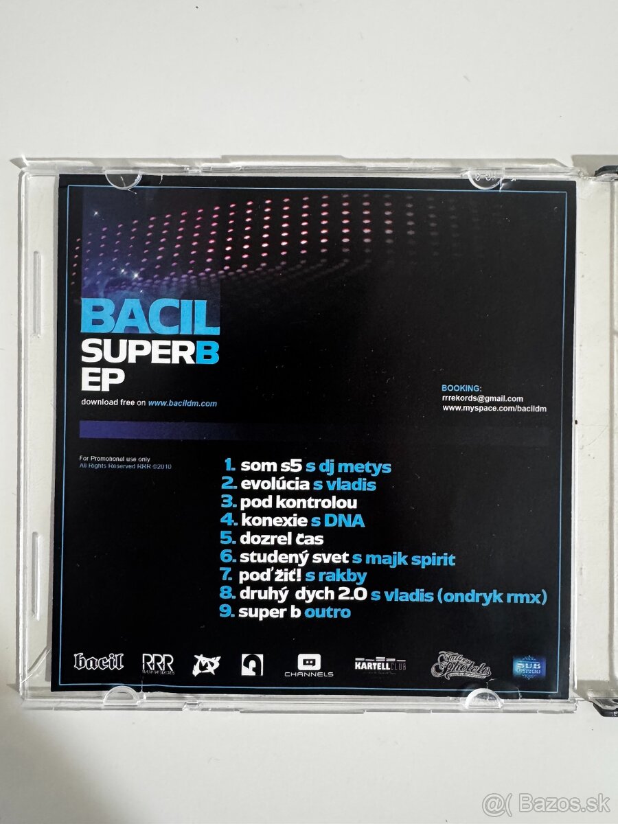 CD Bacil – SuperB EP z roku 2010 - 2
