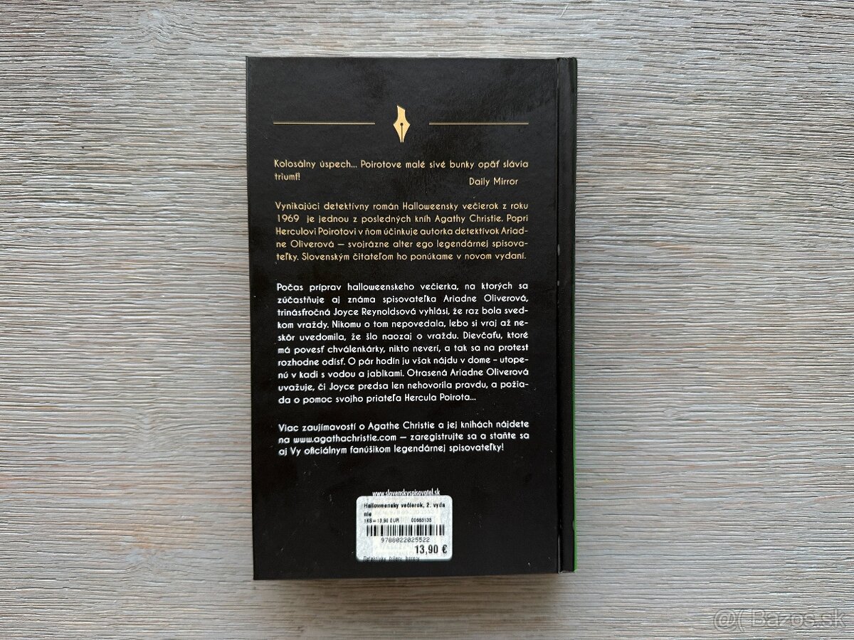 Agatha Christie, Halloweensky večierok - 2