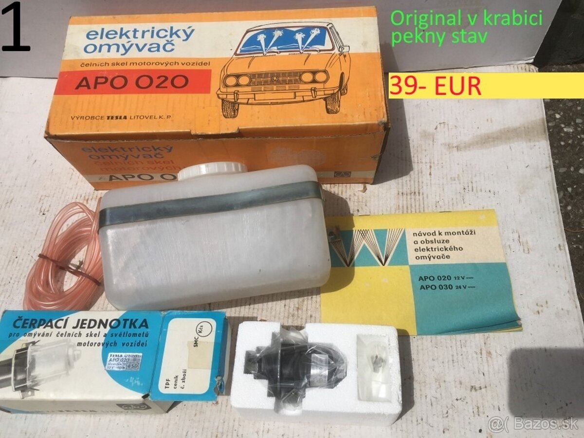 ČSSR autosúčiastky v originálnom balení - 2