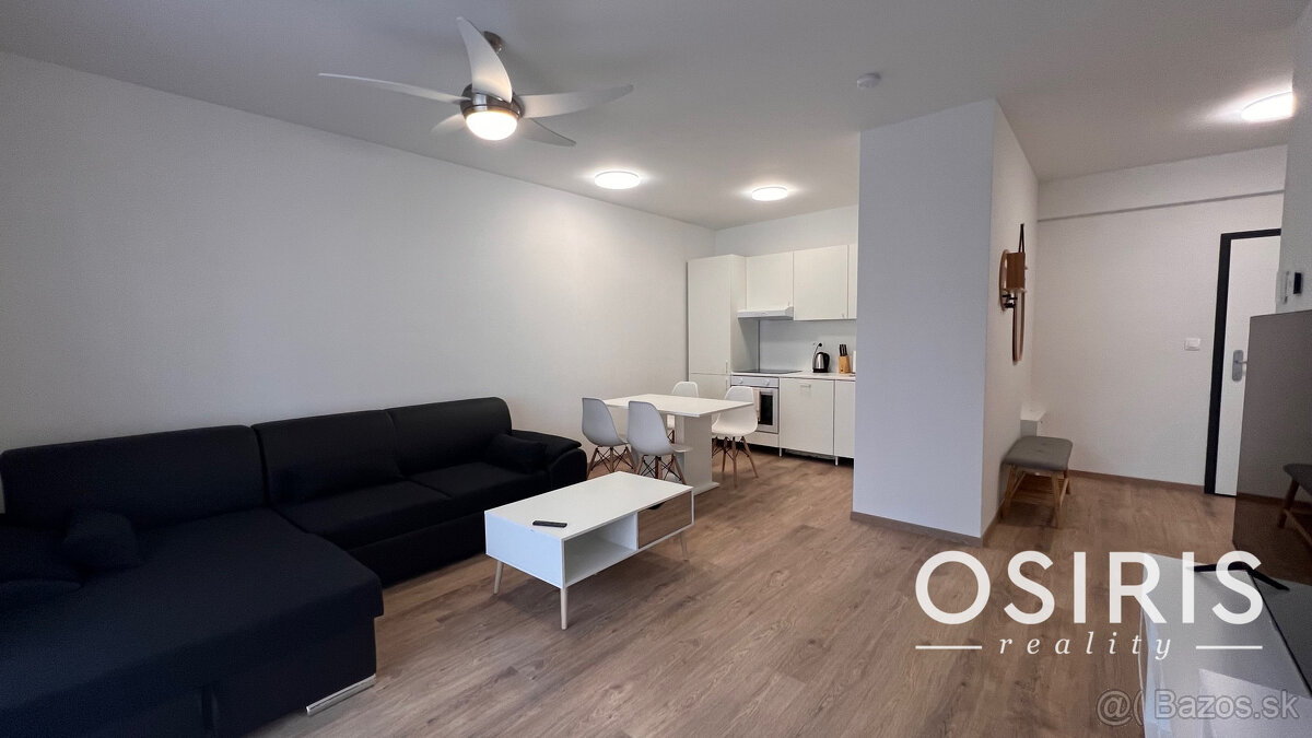 Na prenájom 2i byt s balkónom 12 m2, novostavba 2024, 1x par - 2