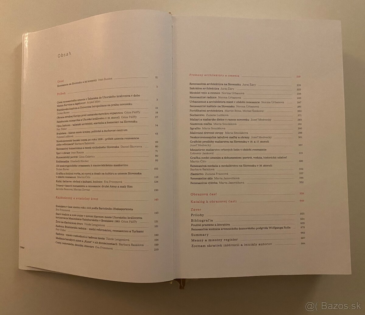 Renesancia. Dejiny slovenského vytvarneho umenia - 2