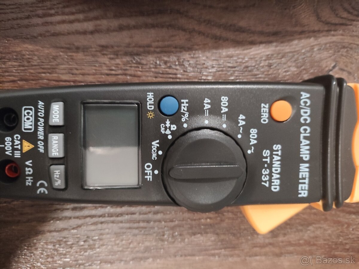 kliešťový multimeter s meraním DC prúdov ST-337 - 2