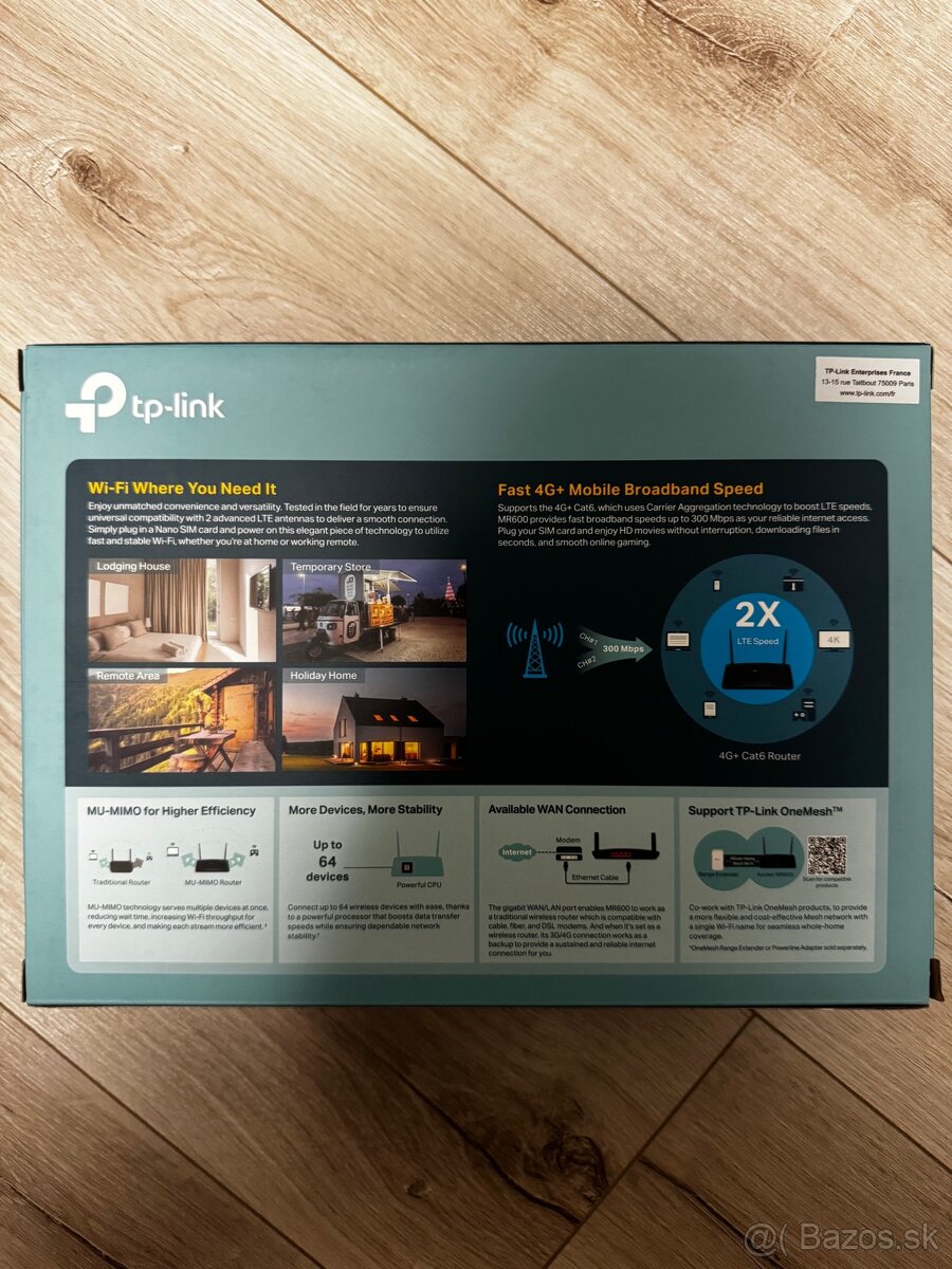 router TP-Link MR600 4G+LTE - 2