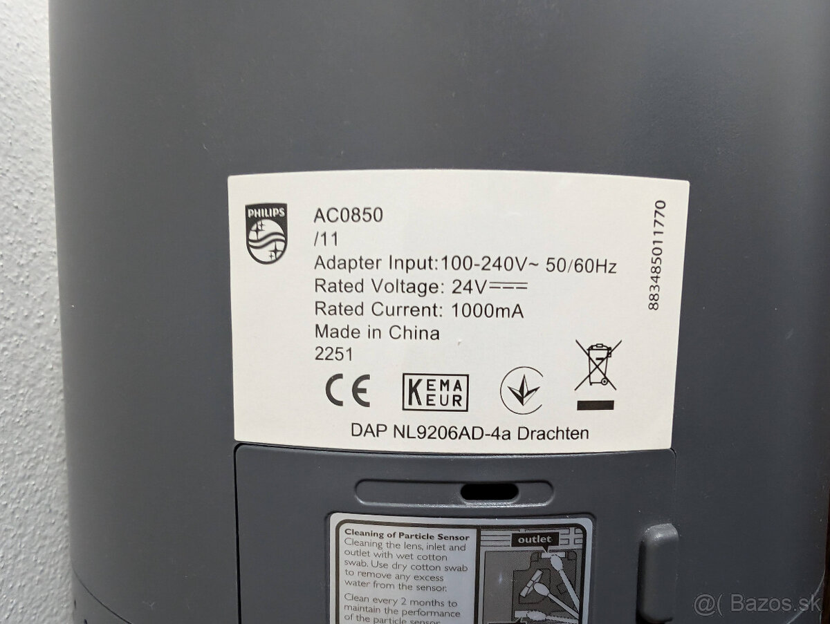 Predám čističku vzduchu Philips Series 800i - AC0850 - 2