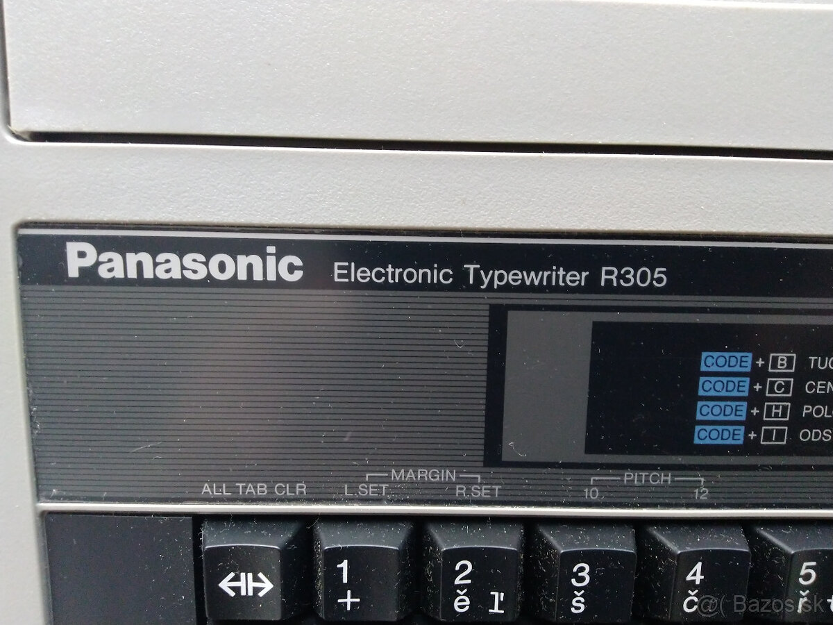 Elektrický písací stroj - 2