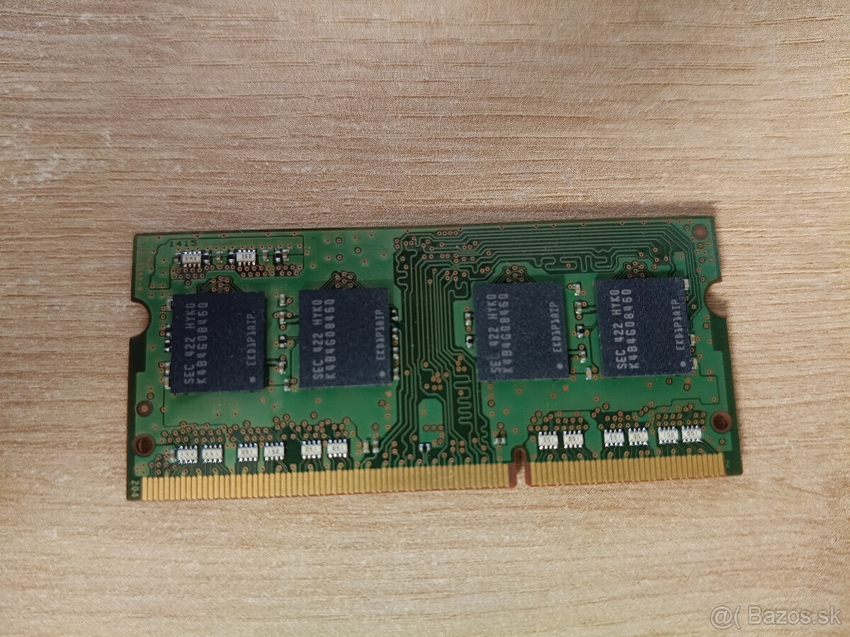 SODIMM 4GB DDR3L PC1600 Do notebooku - 2