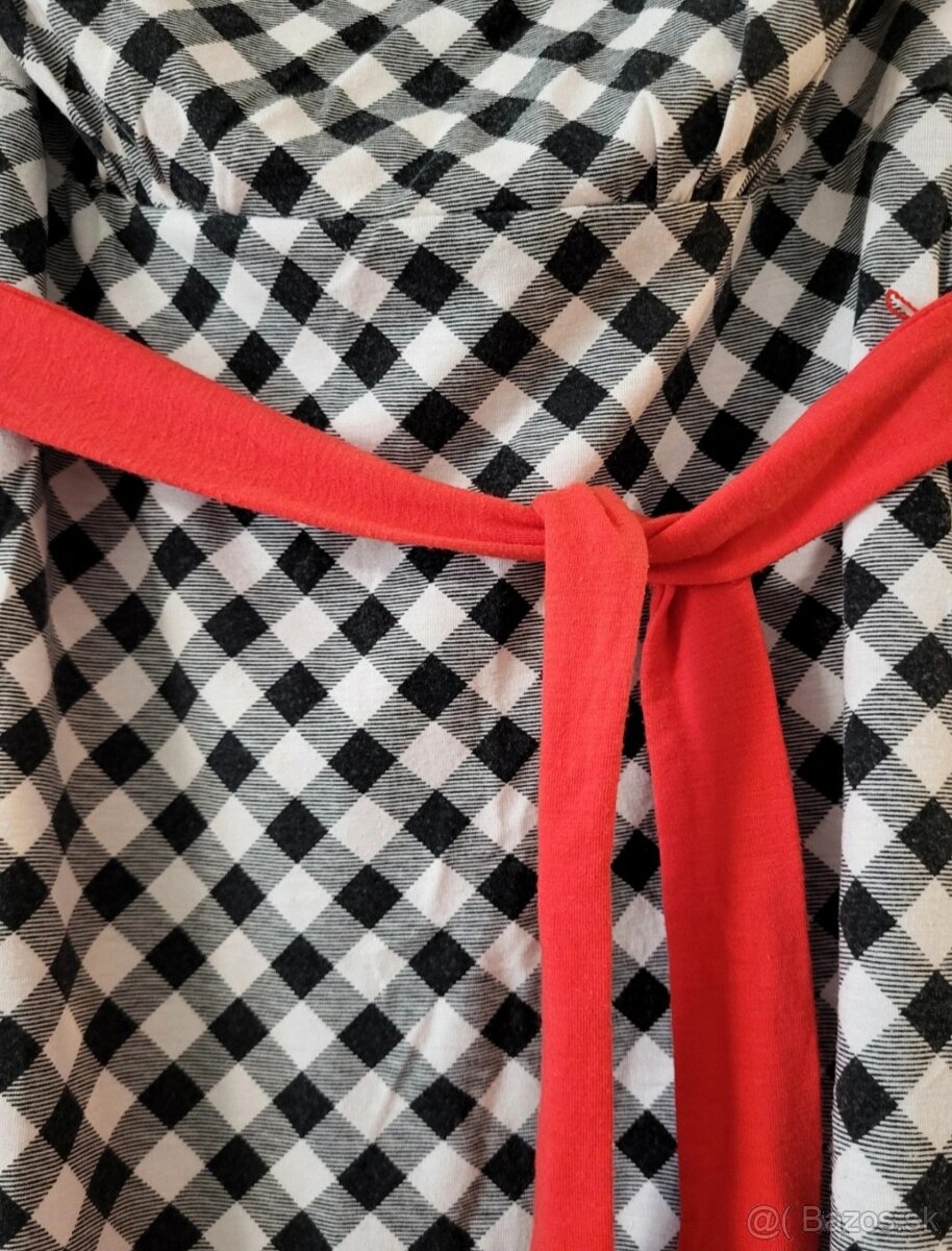 Nádherné retro šaty veľkosť M - 2