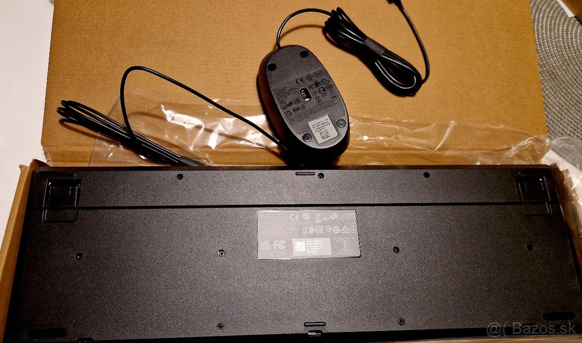 Klávesnica HP 125 Wired Keyboard a myš HP 125 Wired Mouse - 2