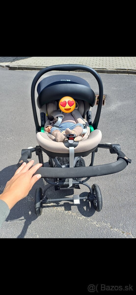 Kočík - vanička plus vajíčko a adaptéry - 2