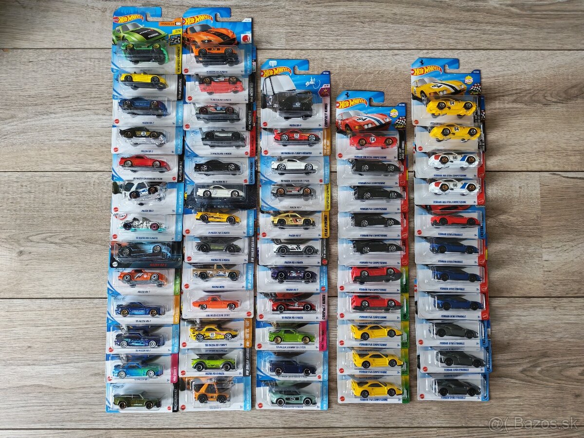 Zbierka Hot Wheels - 2